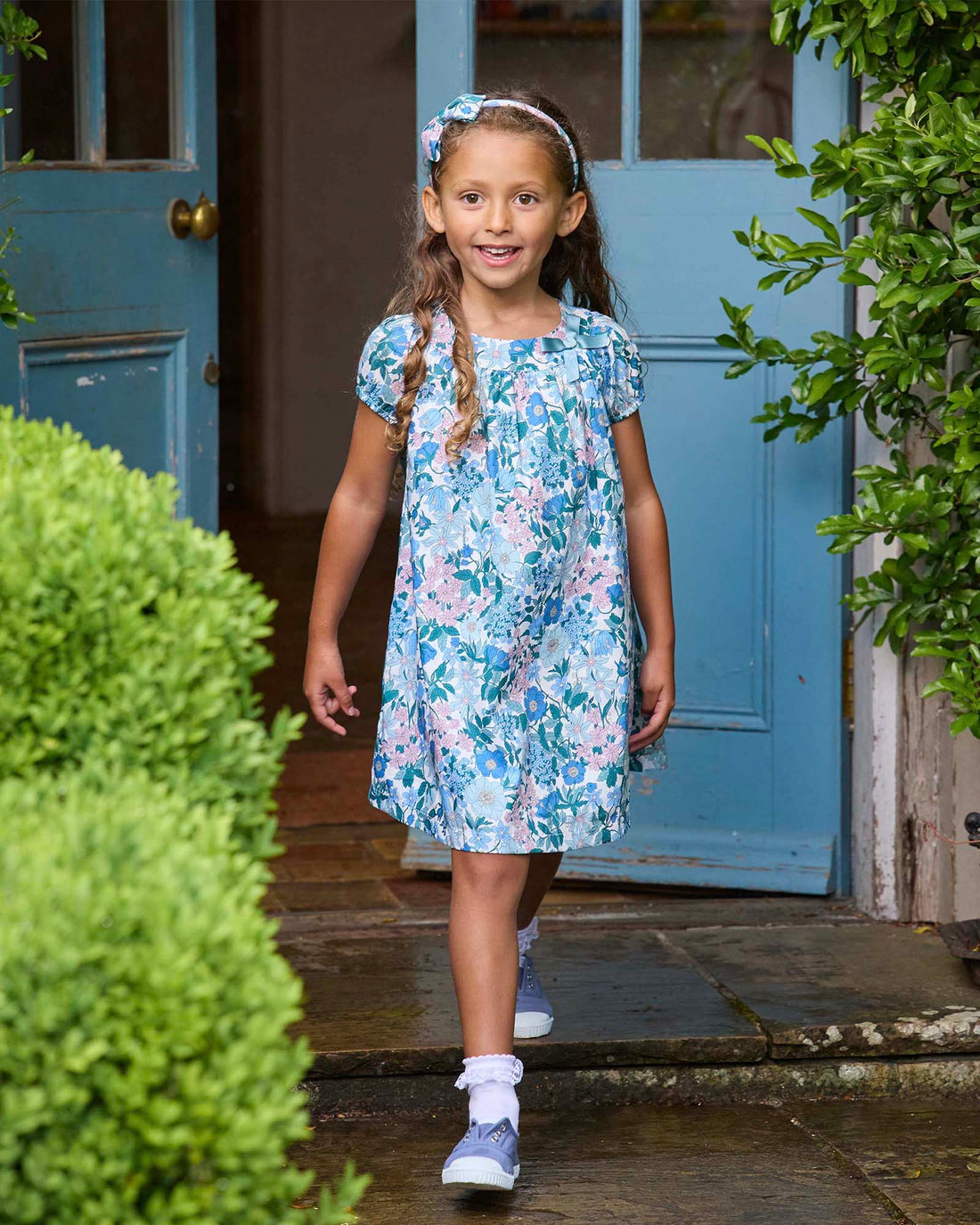 Lily Rose Dress Clarabell Floral Bow Dress