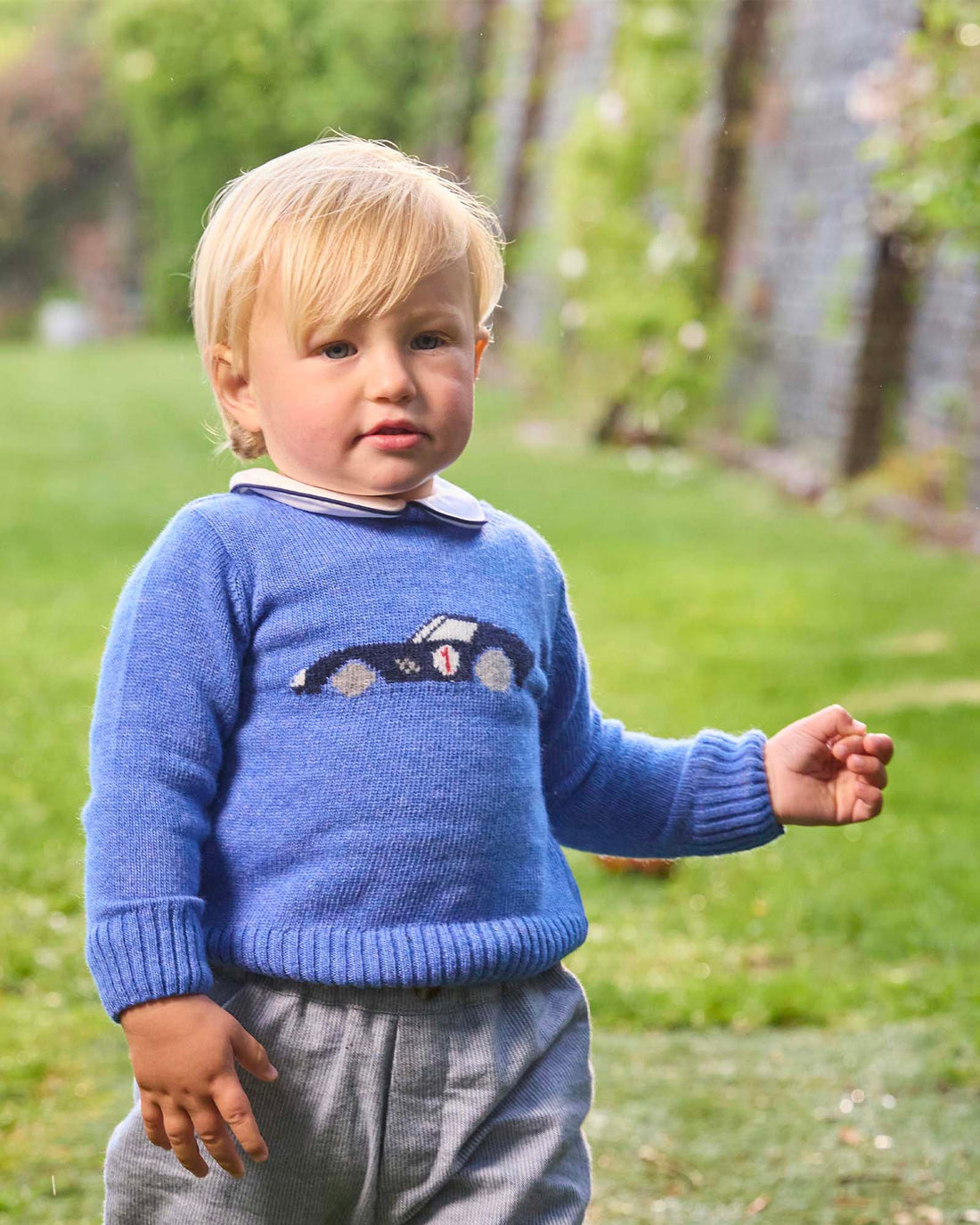Chelsea Clothing Company Jumper Baby Sebastian Car Jumper