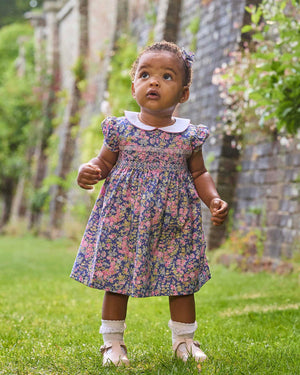 Lily Rose Dress Baby Tatum Floral Smocked Dress