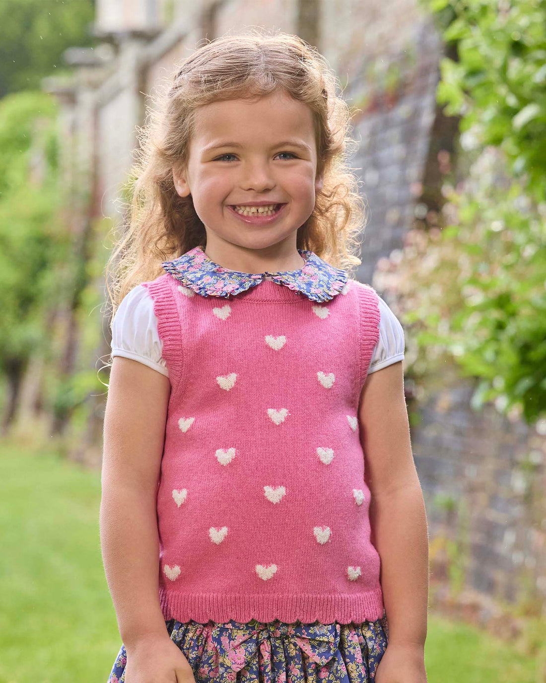Confiture Tank Knitted Heart Tank Top