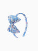 Lily Rose Alice Bands Big Bow Alice Band in Blue Betsy