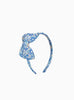 Lily Rose Alice Bands Big Bow Alice Band in Blue Betsy Ann