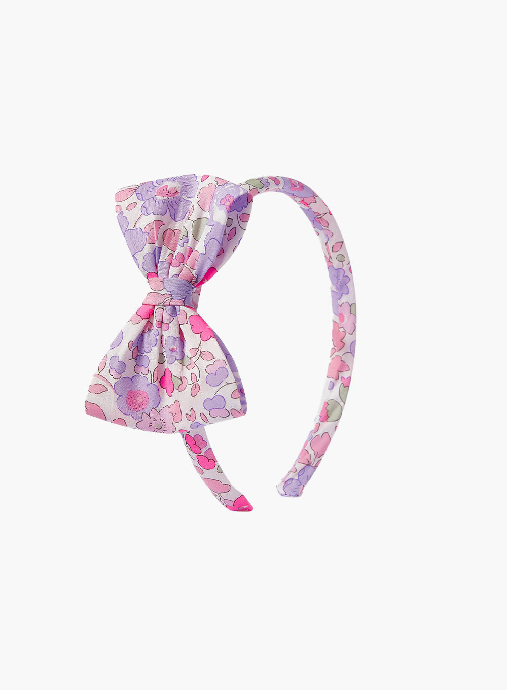 Lily Rose Alice Bands Big Bow Alice Band in Lilac Betsy