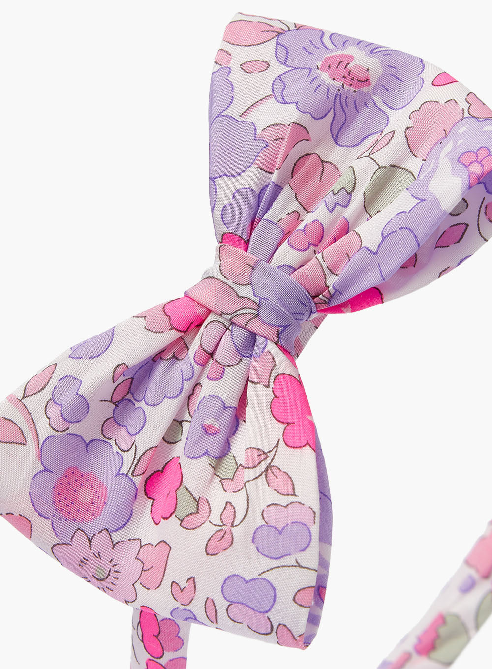 Lily Rose Alice Bands Big Bow Alice Band in Lilac Betsy