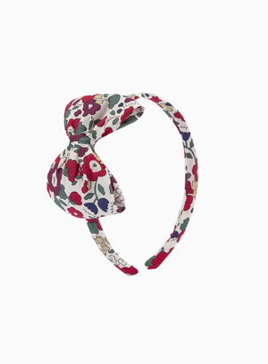 Lily Rose Alice Bands Big Bow Alice Band in Red Betsy
