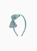 Lily Rose Alice Bands Big Bow Alice Band in Teal Capel