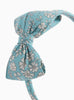 Lily Rose Alice Bands Big Bow Alice Band in Teal Capel