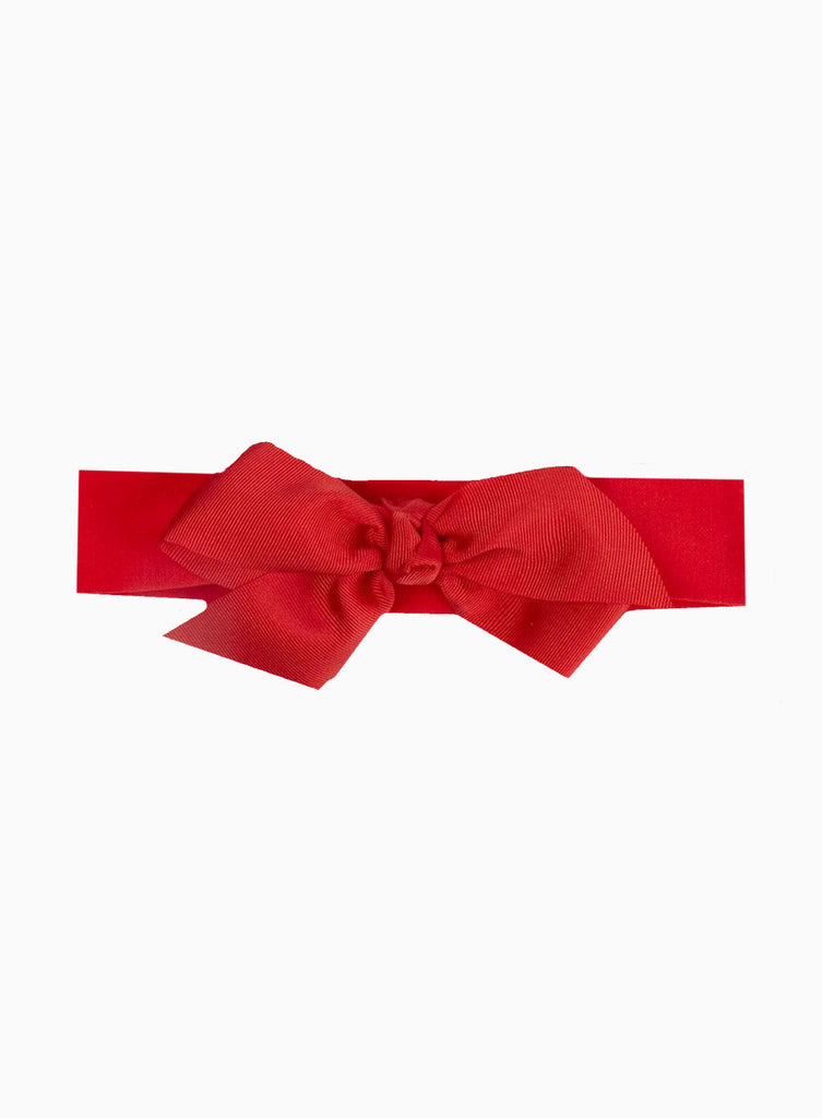 Lily Rose Alice Bands Bow Headband in Red