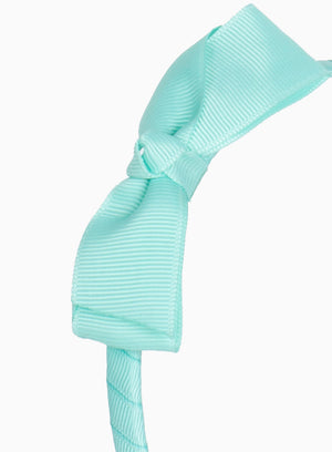 Lily Rose Alice Bands Pretty Bow Alice Band in Aqua