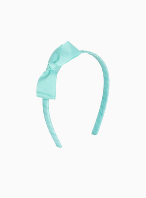 Lily Rose Alice Bands Pretty Bow Alice Band in Aqua