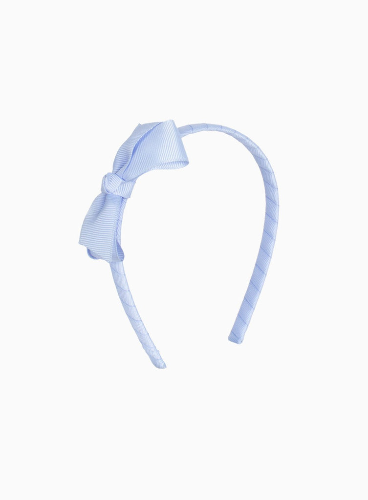 Lily Rose Alice Bands Pretty Bow Alice Band in Bluebell