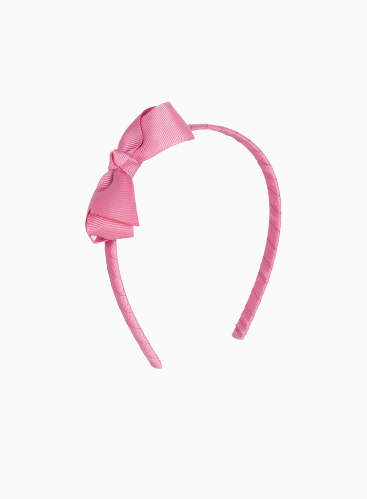 Lily Rose Alice Bands Pretty Bow Alice Band in Dusky Pink