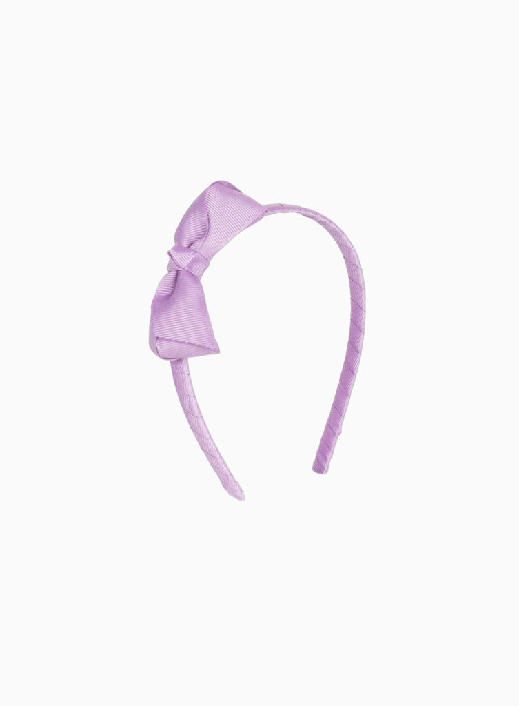 Lily Rose Alice Bands Pretty Bow Alice Band in Orchid