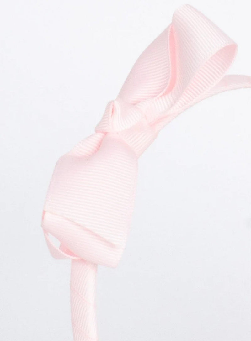 Lily Rose Alice Bands Pretty Bow Alice Band in Powder Pink