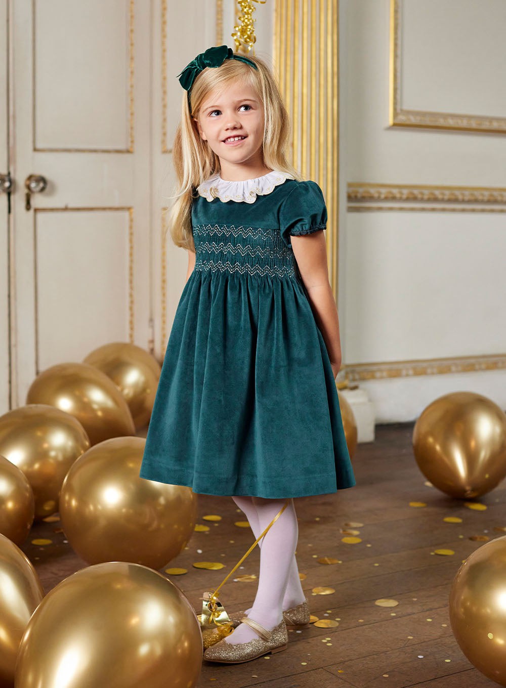 Lily Rose Alice Bands Velvet Big Bow Alice Band in Bottle