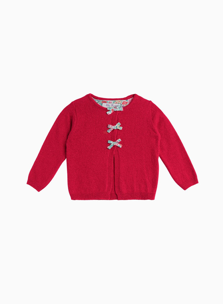 Lily Rose Cardigan Little Florence May Bow Cardigan