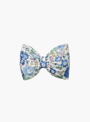 Lily Rose Clip Bow Hair Clip in Blue Felicite