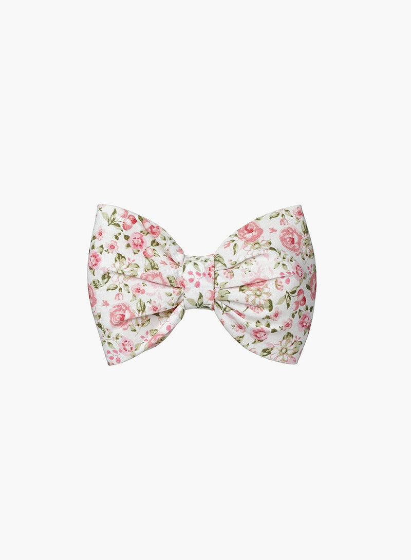 Lily Rose Clip Bow Hair Clip in Pink Catherine Rose