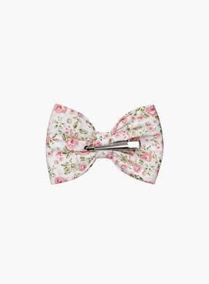 Lily Rose Clip Bow Hair Clip in Pink Catherine Rose