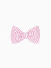 Lily Rose Clip Bow Hair Clip in Pink Seersucker