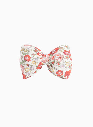 Lily Rose Clip Bow Hair Clip in Red Felicite