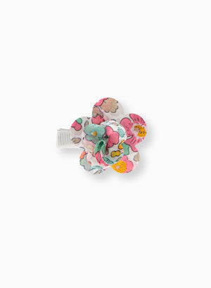 Lily Rose Clip Coral Betsy Small Flower Hair Clip