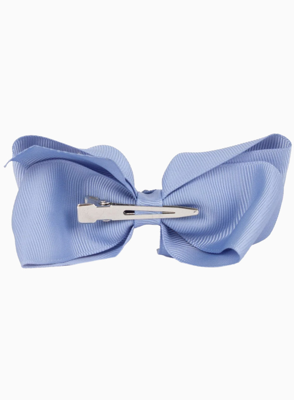 Lily Rose Clip Extra Large Bow Hair Clip in French Blue