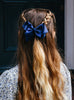 Lily Rose Clip Extra Large Bow Hair Clip in Navy