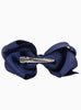Lily Rose Clip Extra Large Bow Hair Clip in Navy