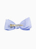 Lily Rose Clip Large Bow Hair Clip in Bluebell