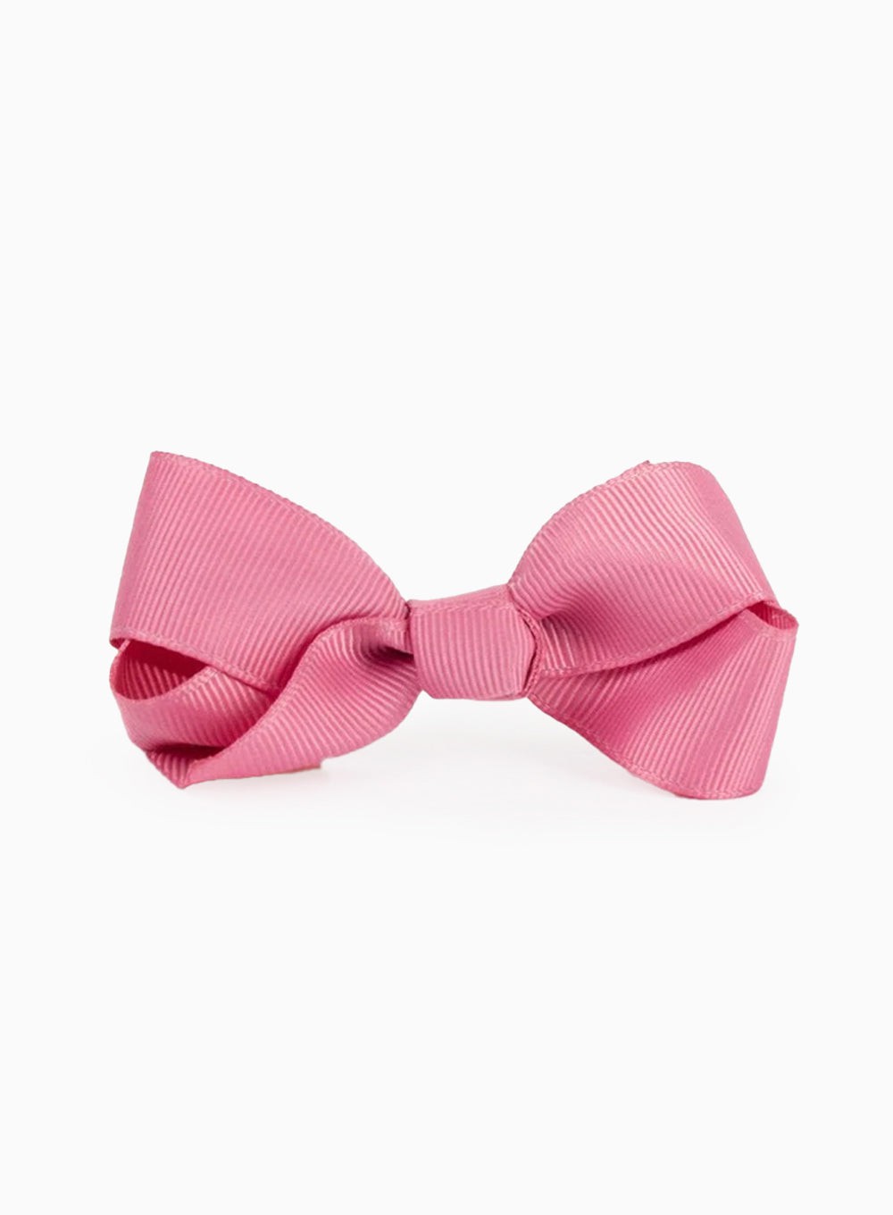 Lily Rose Clip Large Bow Hair Clip in Dusky Pink