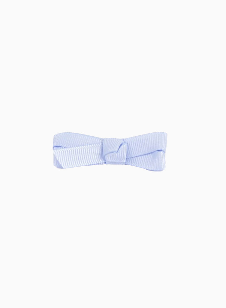 Lily Rose Clip Small Bow Hair Clip in Bluebell