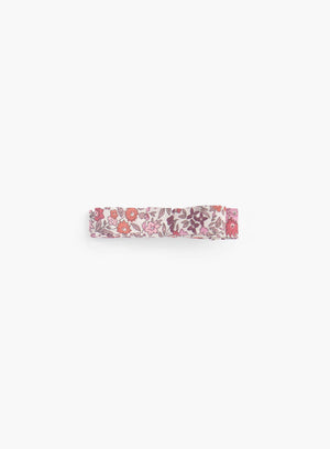 Lily Rose Clip Small Bow Hair Clip in Pink Ava