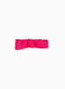 Lily Rose Clip Small Bow Hair Clip in Shocking Pink