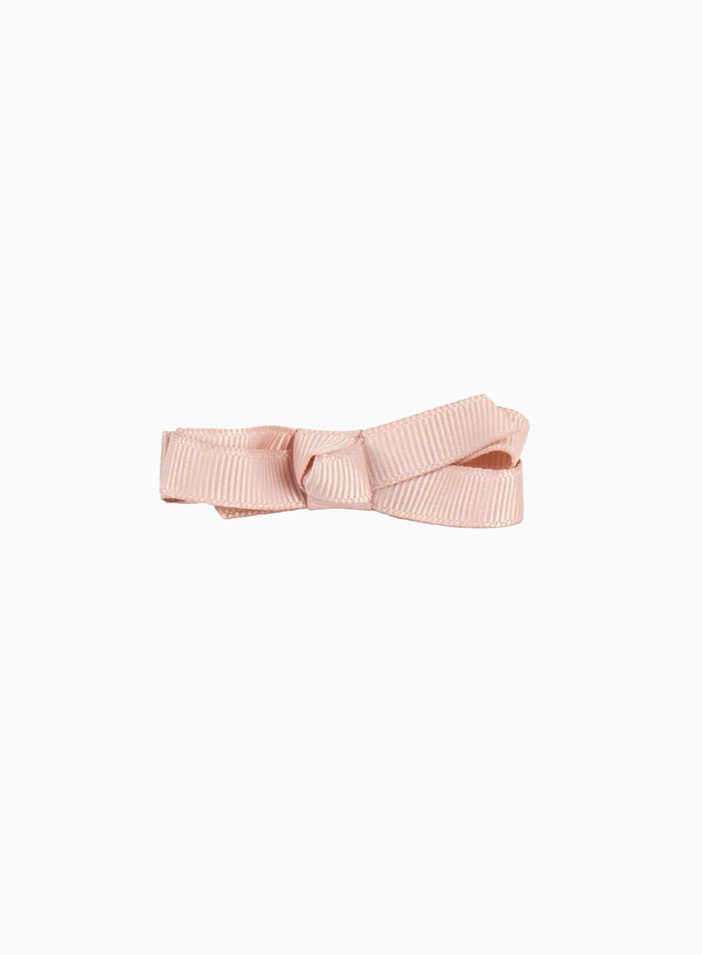 Lily Rose Clip Small Bow Hair Clip in Vanilla