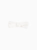 Lily Rose Clip Small Bow Hair Clip in White