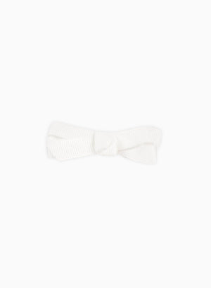 Lily Rose Clip Small Bow Hair Clip in White