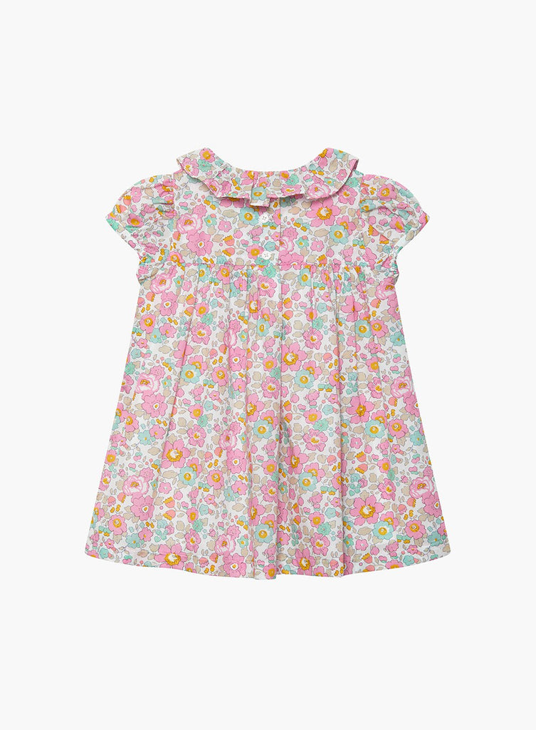 Lily Rose Baby Girls Betsy Willow Dress Coral Betsy | Trotters London