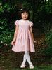 Lily Rose Dress Orla Smocked Dress in Pale Pink Cord