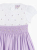 Lily Rose Dress Rose Hand Smocked Dress in Lilac