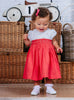 Lily Rose Dress Rose Hand Smocked Dress in Watermelon