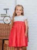 Lily Rose Dress Rose Hand Smocked Dress in Watermelon