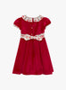 Lily Rose Gold Dress Felicite Velvet Party Dress