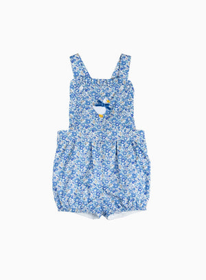 Lily Rose Romper Little Jemima Frilly Bib Shorts