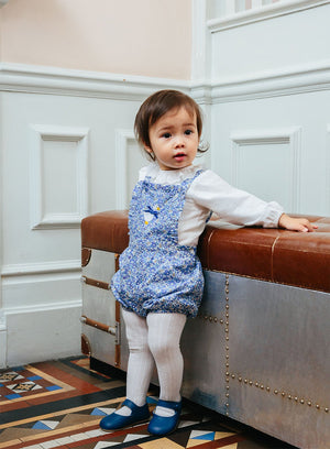 Lily Rose Romper Little Jemima Frilly Bib Shorts