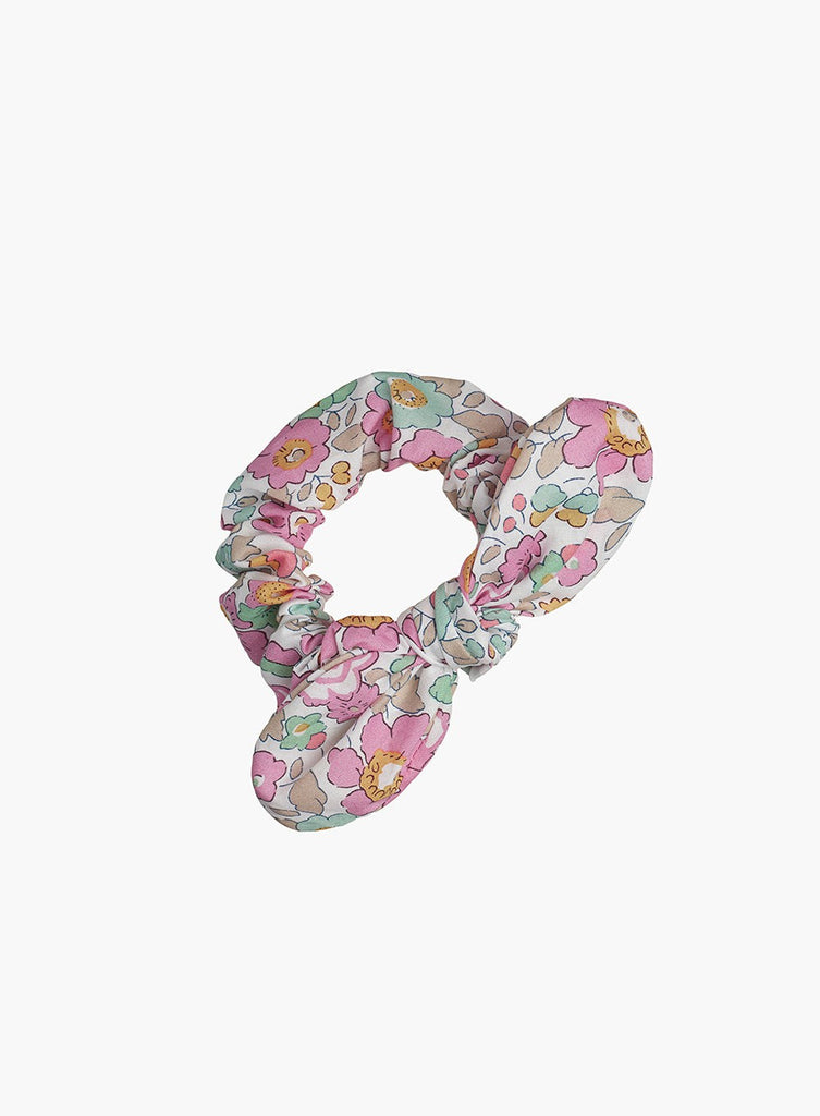 Lily Rose Scrunchie Bow Scrunchie in Coral Betsy
