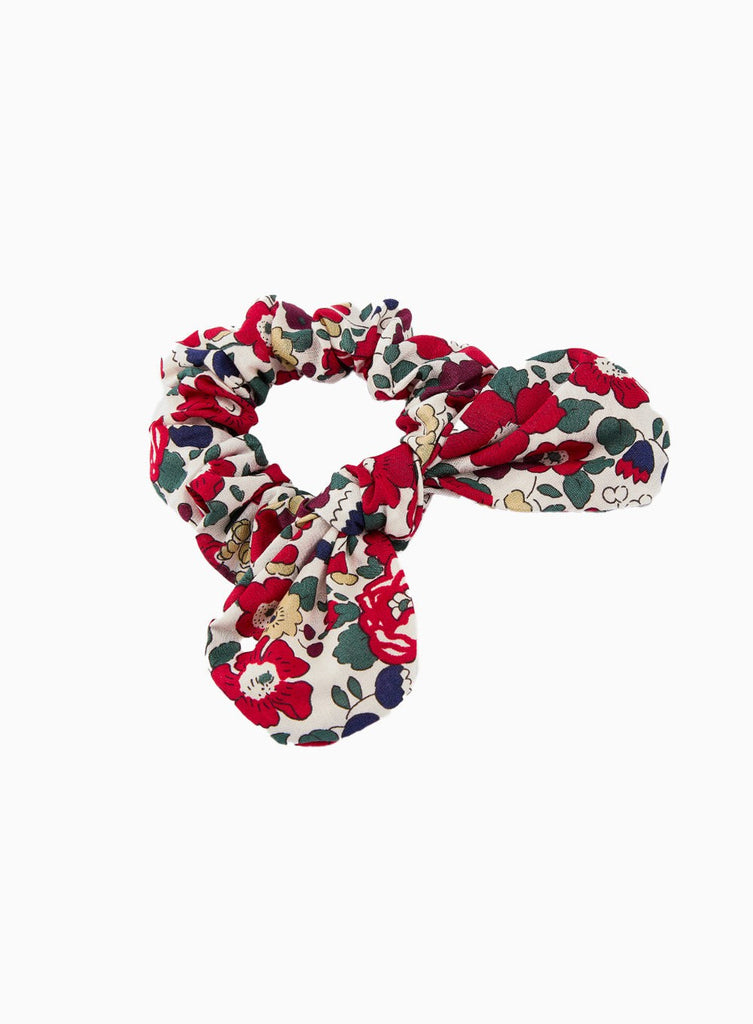 Lily Rose Scrunchie Bow Scrunchie in Red Betsy