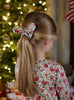 Lily Rose Scrunchie Bow Scrunchie in Red Felicite