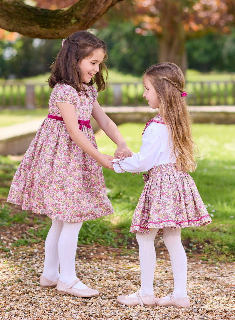 Lily Rose Skirt Bow Skirt in Penny