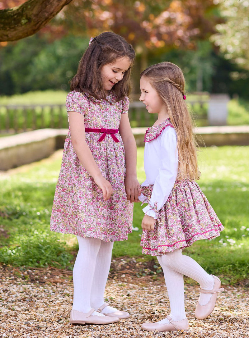 Lily Rose Skirt Bow Skirt in Penny
